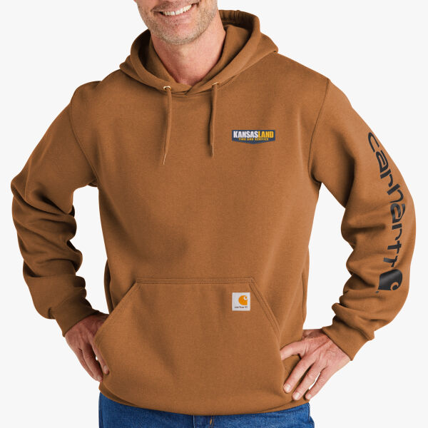 Carhartt Midweight Hooded Sweatshirt w/Embroidered Logo Thumbnail