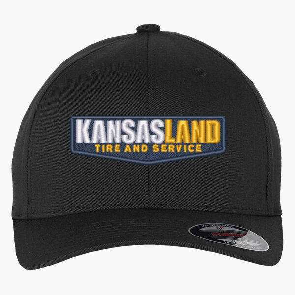 Flexfit Cotton Blend Cap w/Embroidered Logo Thumbnail