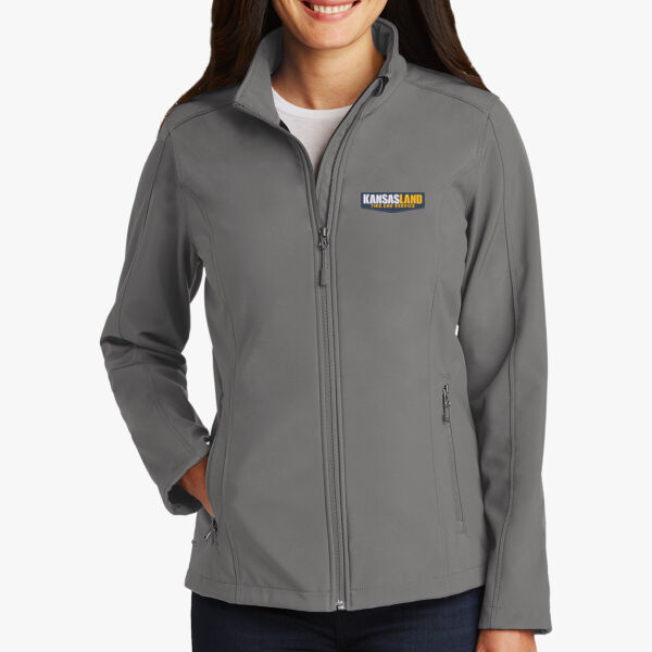 Ladies' Port Authority Soft Shell Jacket w/Embroidered Logo Thumbnail