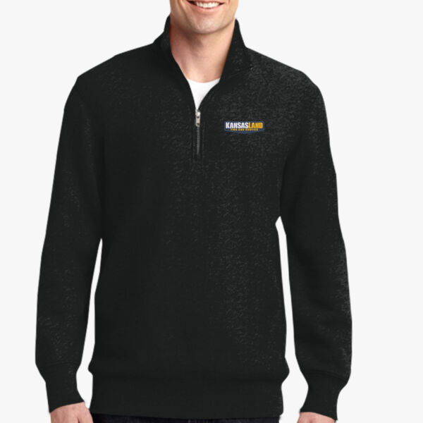 Sport-Tek Super Heavyweight 1/4-Zip Pullover Sweatshirt w/Embroidered Logo Thumbnail